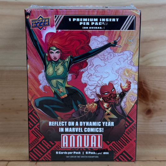 2023/24 Upper Deck Marvel Annual Sealed Blaster Box