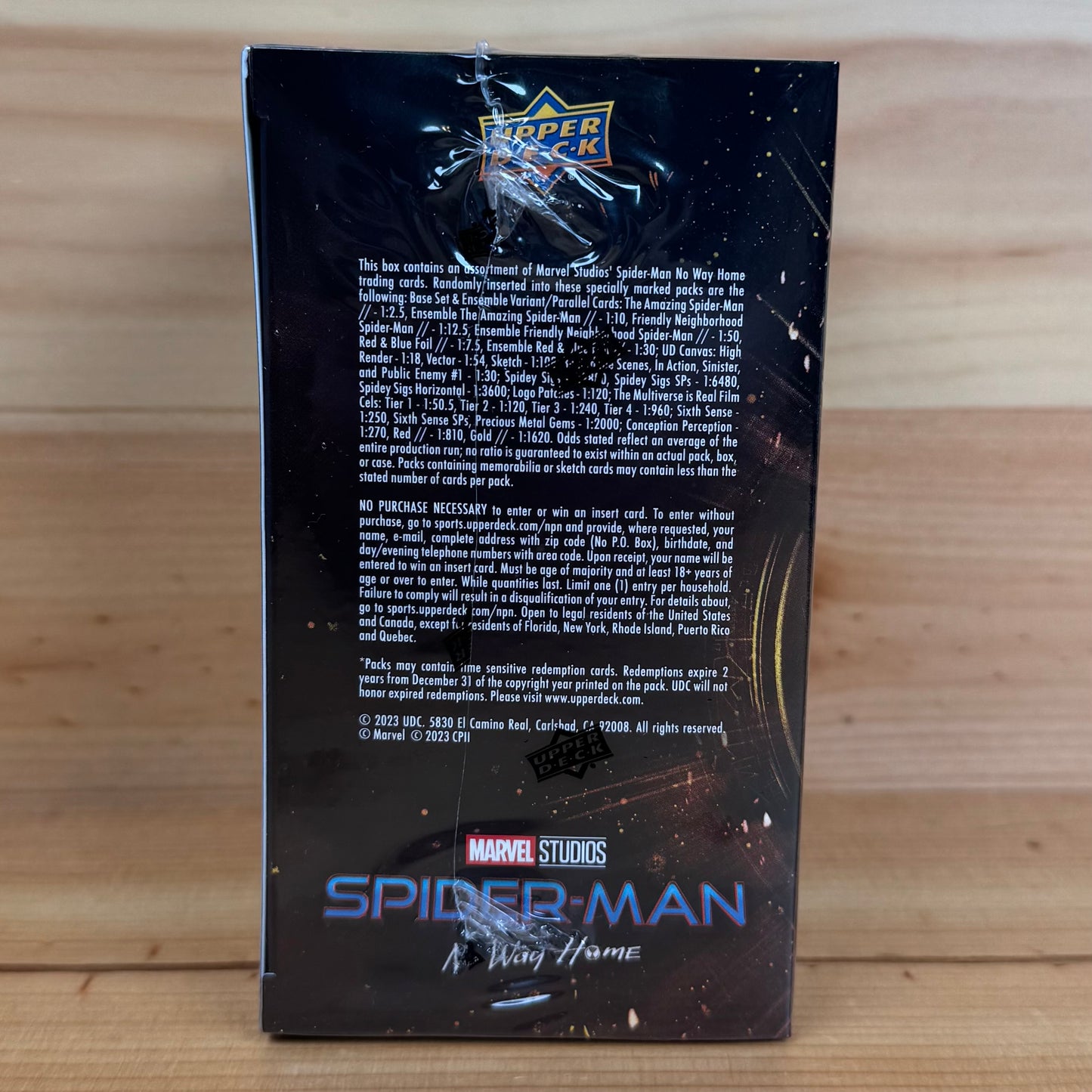 2023 Upper Deck Spider Man No Way Home Sealed Blaster Box