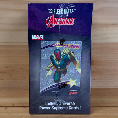 2022 Upper Deck Fleer Ultra Marvel Avengers Sealed Blaster Box
