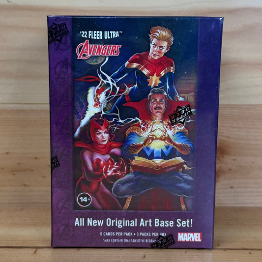 2022 Upper Deck Fleer Ultra Marvel Avengers Sealed Blaster Box