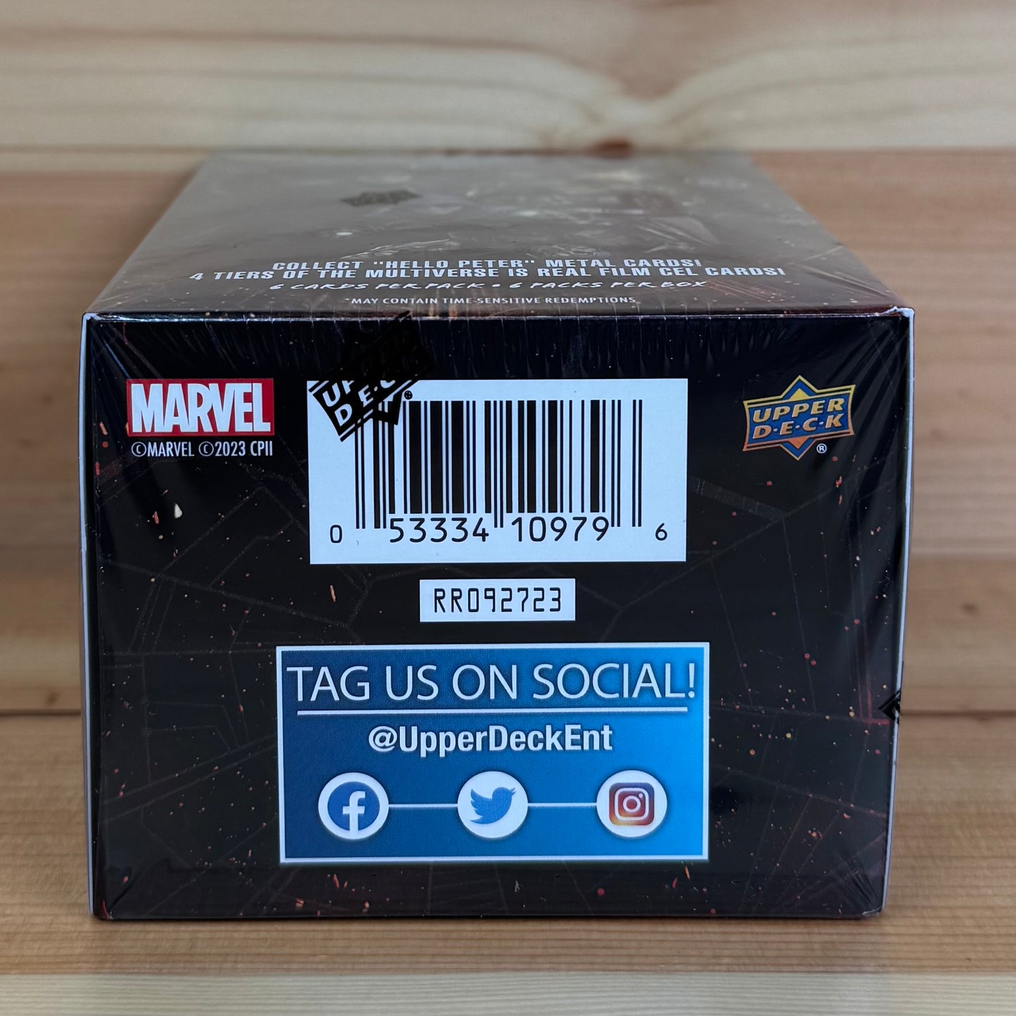 2023 Upper Deck Spider Man No Way Home Sealed Blaster Box