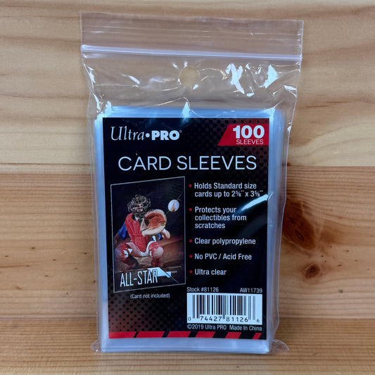 Ultra PRO 2.5" x 3.5" Soft Trading Card Soft Sleeves